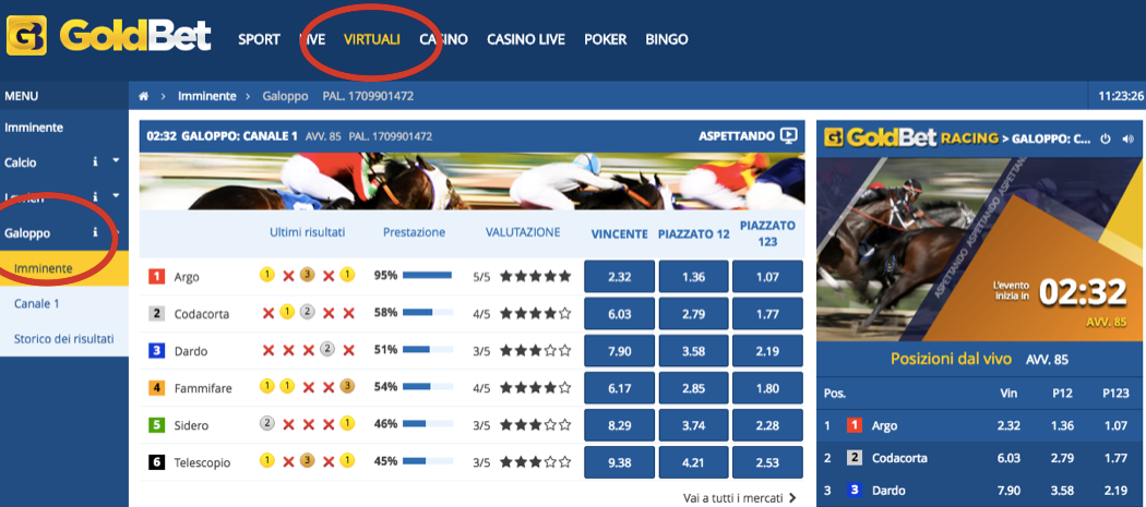 GOLDBET SCARICA